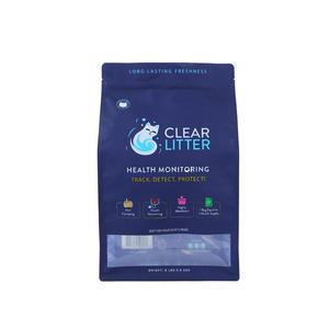 사용자 정의 하이 퀄리티 포장 1kg 2kg 3.6kg 10kg 고양이 쓰레기 고양이 음식 강한 클램핑 벤토나이트 고양이 쓰레기 모래 지퍼 잠금 가방 - Product Image 3