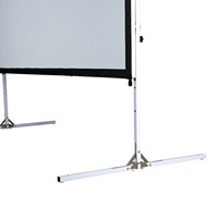 Écran de projection pliable rapide 120'' portable pour cinéma en plein air et fêtes de jardin