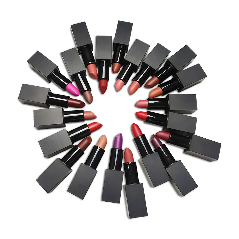 SENKA OEM Private Label Vegan Wholesale Magnetic Tube Makeup Cream Lipstick 21 colors Matte Lipstick