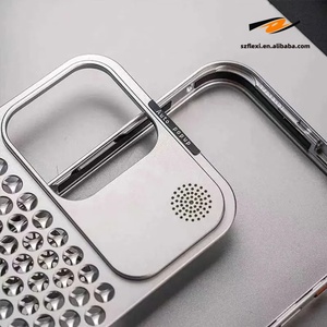 Custodia per telefono con dissipazione del calore del lavandino cavo di raffreddamento in metallo per iPhone 15 14 Pro Max fragranza Cover rimovibile per iPhone 13 12 Pro - Product Image 6