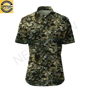 Camisa de Pesca Personalizada para Hombre, Camuflaje, Manga Corta, Impermeable, Transpirable, Ropa de Pesca para Exteriores - Product Image 3