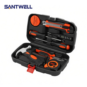 9-Piece Carbon Steel <b>Hand</b> <b>Tool</b> <b>Set</b> with Hard Case-DIY & Automotive Repair <b>Tools</b> 1 Year Warranty - Product Image 2