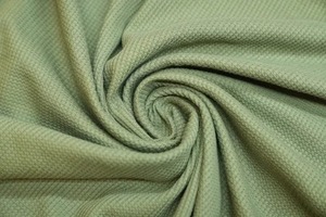 Tissu gaufré tricoté respirant de qualité supérieure 200-205 GSM pour T-shirts à manches longues et vêtements de détente Waffle Henry - Product Image 3