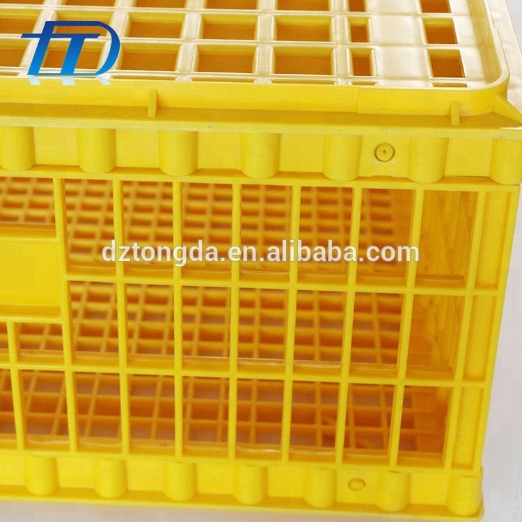 Offre Spéciale Se Pliant De Transport Utilisé de Chair Ferme De Volaille Cage De Poulet En Plastique À Vendre