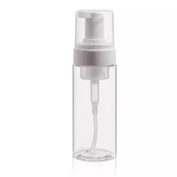Échantillon gratuit pour flacon pompe en mousse PET 150 ml, taille 42/410, logo personnalisé pour savon liquide