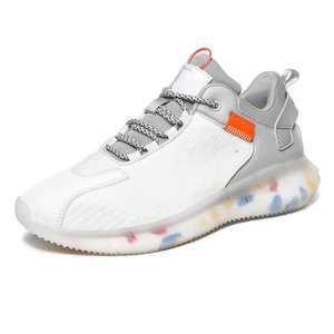 Nhà Máy Biểu Tượng Tùy Chỉnh Phong Cách Mới Dệt Kim Trên Giản Dị Giày Thể Thao Thời Trang Ngoài Trời Giày Thể Thao Cho Nam Giới - Product Image 2