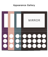 Ensemble de maquillage fard à paupières pressé paillettes fard à paupières palette OEM fard à paupières