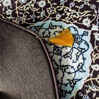 Tapis en fibre de polyester à usage commercial lavable 10 mm d'épaisseur avec dos antidérapant à points Couleur unie