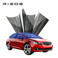 RIEOS 30m, película de ventana camaleón con luz propia, protección UV, Control de calor, tinte de ventana de coche, Material PET, función de cambio de Color