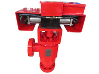 Vente d'usine API 6A vanne d'arrêt hydraulique vanne d'arrêt positive actionneur électrique tête de puits et collecteur de starter dans le pétrole et le gaz