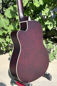 Aiersi Music Instrumentos musicales <span class=keywords><strong>Precio</strong></span> al por mayor China Madera 39 pulgadas Cutway Acabado mate Guitarras clásicas - Product Image 6