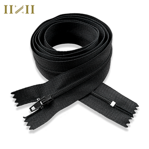 Nylon quần áo thể thao dây kéo tùy chỉnh chiều dài kích thước đóng cửa màu đen trắng <span class=keywords><strong>Zip</strong></span> Nylon cuộn dây kéo - Product Image 6