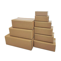 Boîtes en carton ondulé kraft écologiques réutilisables pour l'expédition, emballage personnalisé avec logo pour les marques de commerce électronique, pour les chaussettes et la fourrure