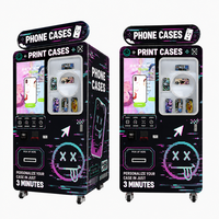 Máquina Expendedora de Fundas para Teléfonos con Sistema de Pedidos Remoto, Máquina Expendedora de Impresión de Fundas para Teléfonos, Equipo Comercial para Escuelas y Museos