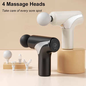 <span class=keywords><strong>Mini</strong></span> Pistola de Masaje, 6 Velocidades, Vibración Profunda de Tejidos, Relajación, Alivio de la Fatiga, Pistola de Masaje Corporal Ligera, 5 Cabezales de Masaje, Musical - Product Image 5