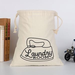 Pochettes en coton personnalisées pour chaussons d'hôtel, sacs à cordon en toile de coton colorés et personnalisables pour chaussures et linge, sacs anti-poussière pour chaussures - Product Image 4