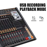 Console de mixage audio numérique professionnelle TFB-32 à 32 canaux pour karaoké et performances vocales, équipement sonore de haute qualité
