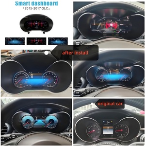 Panel de instrumentos de grupo <span class=keywords><strong>Digital</strong></span> para coche de 12,3 pulgadas, sistema Linux para Benz GLC Clase C W205 W253 2015-2020, velocímetro LCD para salpicadero - Product Image 6