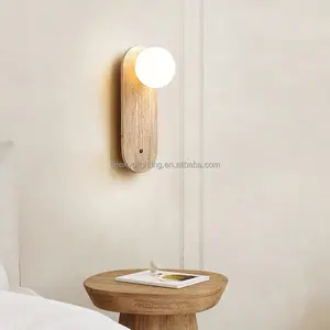Minimalist Bedside Designer Nordic Aisle Corridor Stone Wall Lamp Wall Mounted Sconces For Villa Bedroom Porch