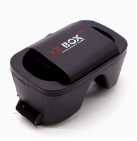 Lunettes VR BOX, réalité virtuelle mobile, lunettes VR intelligentes à porter sur la tête, jeu 3D, audio et vidéo, expérience immersive