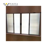 Moustiquaire invisible rétractable pour fenêtre et porte en aluminium à moustiquaire facile à installer vente en gros