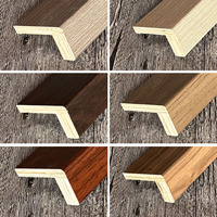 Nouvelle conception de cadre de porte moulé durable, moulure à grain de bois, cadre de porte intérieur combiné, bande de finition pour cadre de porte
