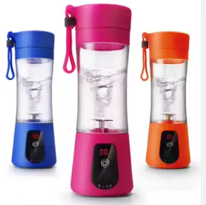 Multi-function electric juicer portable juicer mini-charged juice cup 6 leaves fruit blender