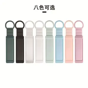 New design wrist strap case Multiple Colors Drop resistant Hand Grip adjustable phone strap mobile phone cases with silicone str