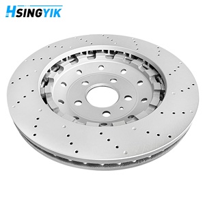 Kit de disques de frein avant pour système de freinage, accessoires, HT250/haute teneur en carbone, certifié ISO9001/TS16949, garantie 1 an pour Audi A5 - Product Image 6