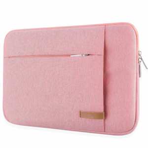 High Quality Soft Neoprene <b>Laptop</b> Sleeve Waterproof Lightweight Portable Convenient Zipper Pocket Modern Premium - Product Image 4