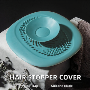 Nouveautés : Bouchon de vidange en silicone pour évier, passoire de douche, couvercles de drain avec poignée en <span class=keywords><strong>plastique</strong></span>, compatibles lave-vaisselle pour salle de bain - Product Image 2