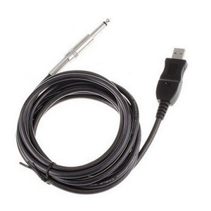 USB <span class=keywords><strong>a</strong></span> 6,35mm bajo de <span class=keywords><strong>guitarra</strong></span> <span class=keywords><strong>a</strong></span> <span class=keywords><strong>PC</strong></span> <span class=keywords><strong>Cable</strong></span> de grabación USB - Product Image 5