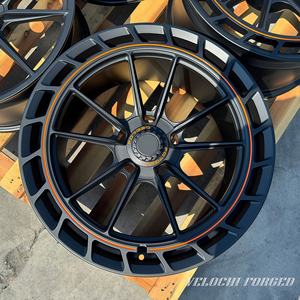 Jantes en alliage Velochi forgées à concavité profonde 17 18 19 20 21 22 <span class=keywords><strong>pouces</strong></span> 5x120 avec bouchon central verrouillable 1 pièce Jantes forgées pour BMW - Product Image 3