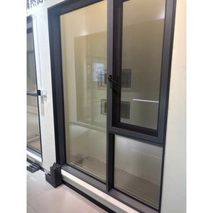 113 grade metal outward slide <b>window</b> thermal barrier sound dampening collapsible glazing fitted with insect <b>mesh</b> - Product Image 1