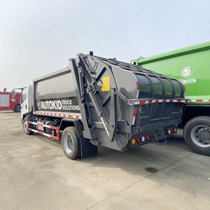 รถบรรทุกอัดขยะขนาดเล็ก FAW 4x2 6m3 เครื่องยนต์ดีเซล เกียร์ธรรมดา สำหรับขาย - Product Image 5