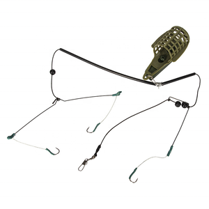 Lovita Distributeur d'appâts écologique et durable à ouverture par le haut, avec poids externe de 30g à 90g et trou carré - Product Image 3