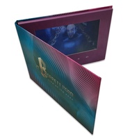 Brochure vidéo numérique avec écran LCD de 7 pouces