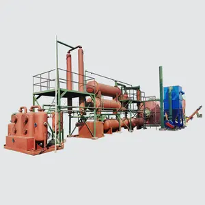 Pollution free plastic pyrolysis machinery plant to get pyrolysis oil in south Africa