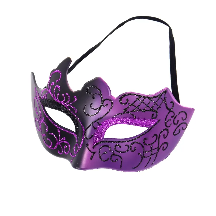 Costume di Carnevale Maschera per Il Viso Con Il Taglio Laser PVC/Donne Veneziane Maschera Per Il Partito di Travestimento