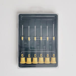 ชุดไขควงความแม่นยำสูง 6 ชิ้น ยี่ห้อ Lixin แบบหัวแบนและหัวแฉก สำหรับซ่อมแซมโทรคมนาคม - Product Image 5