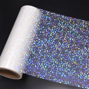 फैक्टरी मूल्य होलोग्राफिक पारदर्शी गर्म फाड़ना फिल्म - Product Image 2