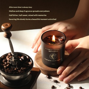 Coffret Cadeau Bougie Parfumée au Café – Luxe Longue Durée pour Chambre, Mariage, Anniversaire – Vente en Gros Personnalisée - Product Image 2