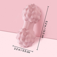 Boule de Massage d'arachide Double rouleau de Massage de crosse pour la thérapie de Yoga de déclencheur de libération myofasciale de point d'acupuncture musculaire de tissu profond