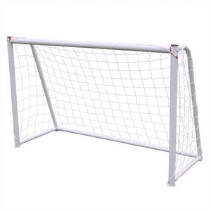 <span class=keywords><strong>Cage</strong></span> <span class=keywords><strong>de</strong></span> football et mini-buts en métal durables et personnalisables - Buts <span class=keywords><strong>de</strong></span> football blancs pour l'entraînement en extérieur - Product Image 4