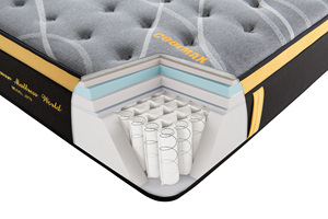 Phong cách phổ biến cuộn lên giường đôi Nệm Vua Kích thước bộ nhớ Bọt Túi mùa xuân Nệm Nữ Hoàng Kích thước phòng ngủ Nệm đặt hàng trực tuyến - Product Image 2