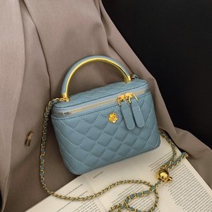 Lingge mô hình chính hãng da túi xách của phụ nữ Camellia trang trí kim loại Xử lý, chuỗi đơn vai chéo cơ thể túi - Product Image 6