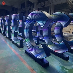 Letrero Luminoso con Espejo Abisal, Personalizado, Colorido, Acrílico, Luz de Neón LED, Logotipo Iluminado - Product Image 4