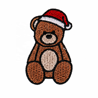 Fournisseur certifié OEKO-TEX/GRS, applique à coudre, broderie personnalisée, patch brodé, étiquette brodée avec de jolis animaux