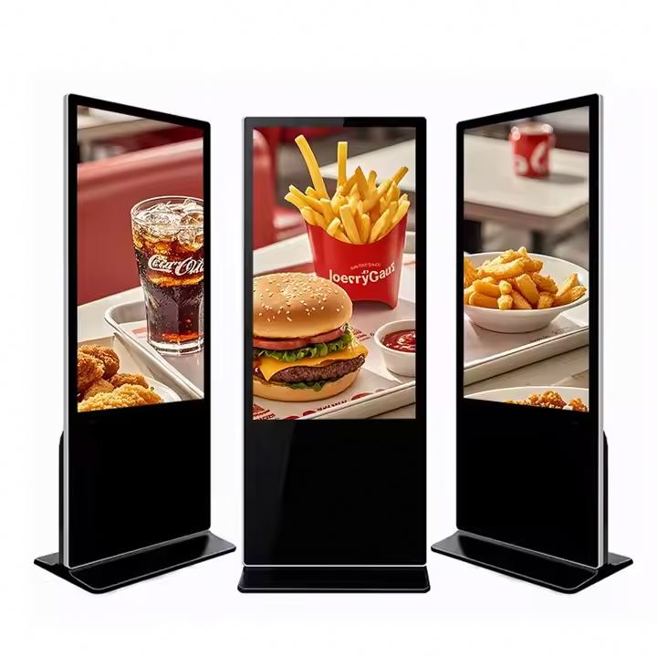 Floor Standing Digital Signage and Display Window Android System HD LCD Screen 43 Inch Indoor Advertising Playing Equipment