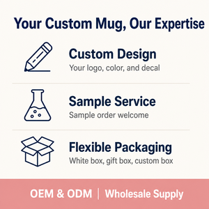 Taza de Cerámica con Diseño Floral Perlado, 12oz, Ideal para Regalo de Boda o Cumpleaños, Personalizable con Logotipo, Pedidos al por Mayor - Product Image 6